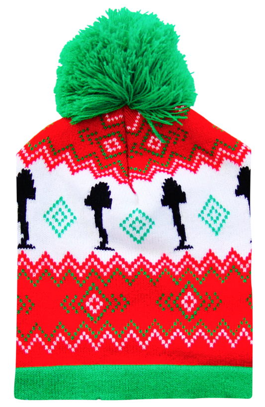 Fragile Leg Lamp A Christmas Story Cuff Pom Beanie