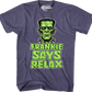 Frankenstein Frankie Says Relax T-Shirt