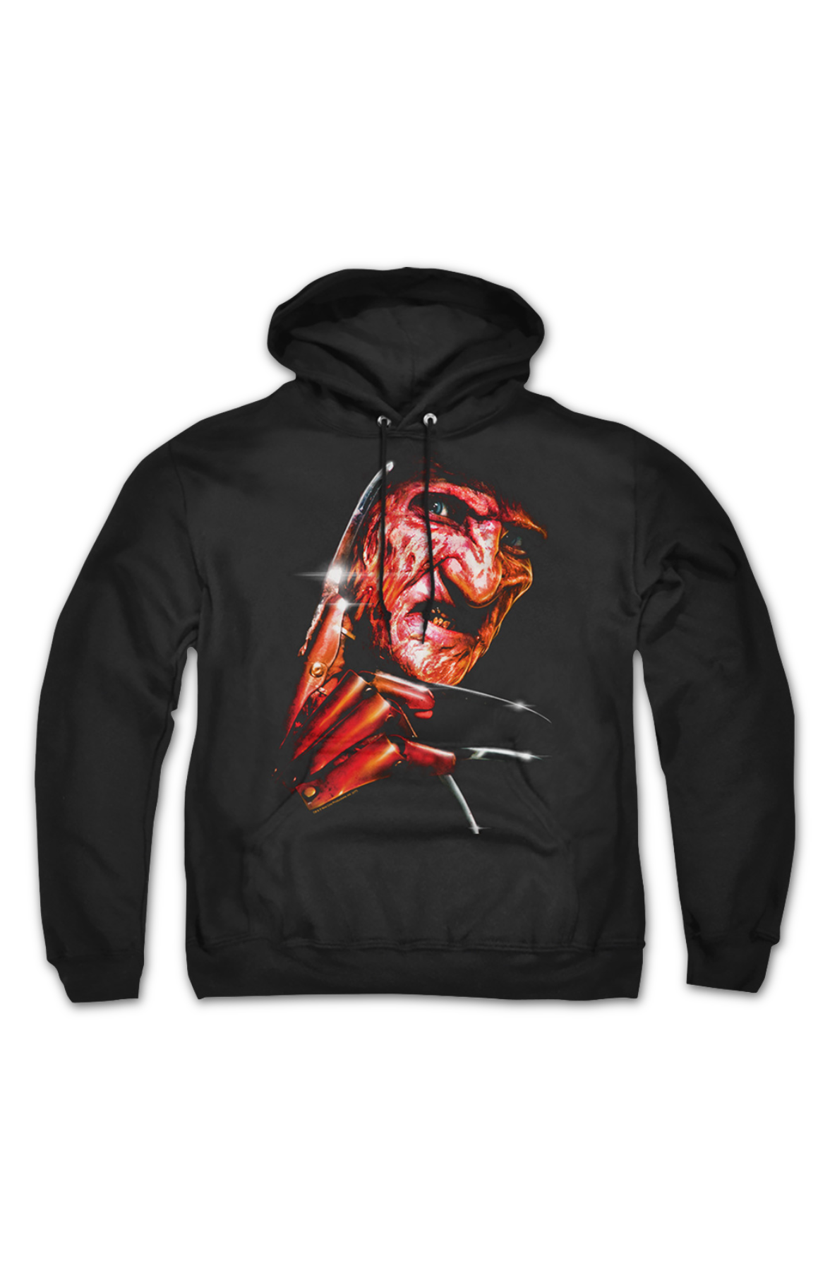 Freddy Close-Up Nightmare On Elm Street Hoodie