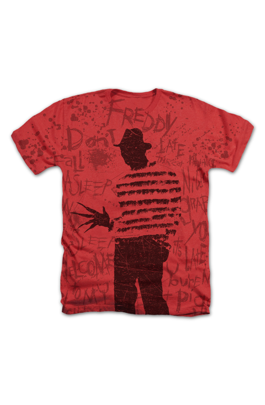 Freddy Silhouette Nightmare On Elm Street T-Shirt