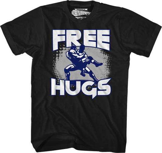 Free Hugs Wrestling T-Shirt