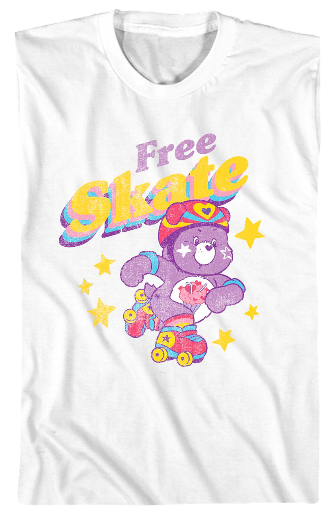 Free Skate Care Bears T-Shirt