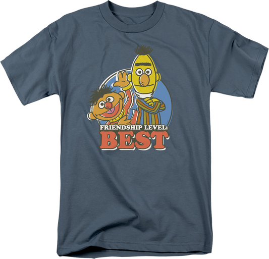 Friendship Level: Best Sesame Street T-Shirt
