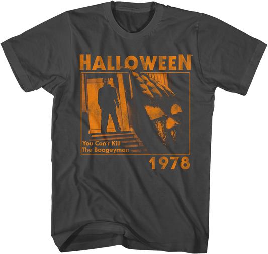 Front & Back 1978 Boogeyman Halloween T-Shirt