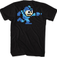 Front & Back 8-Bit Mega Man T-Shirt