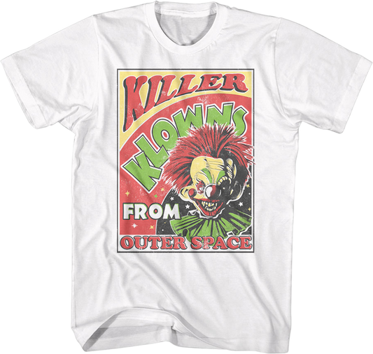 Front & Back Alien Bozos Killer Klowns From Outer Space T-Shirt