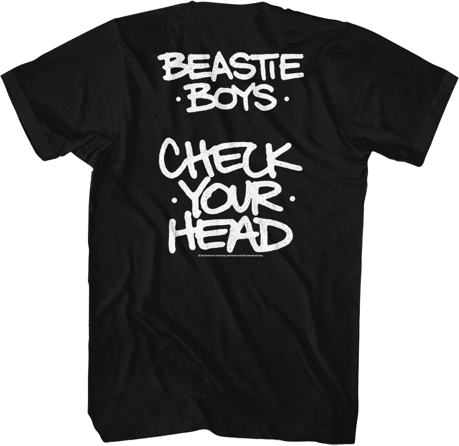 Front & Back Check Your Head Beastie Boys T-Shirt