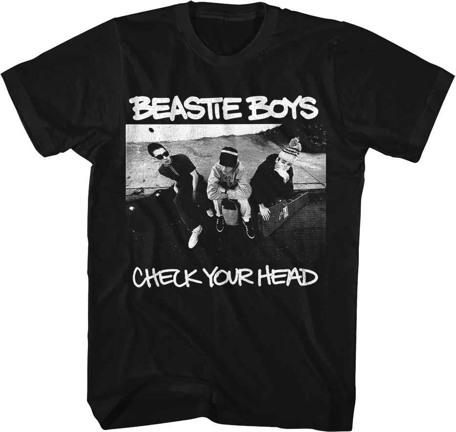 Front & Back Check Your Head Beastie Boys T-Shirt