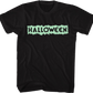 Front & Back Evil Collage Halloween T-Shirt