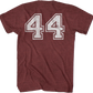 Front & Back Football Jersey Forrest Gump T-Shirt