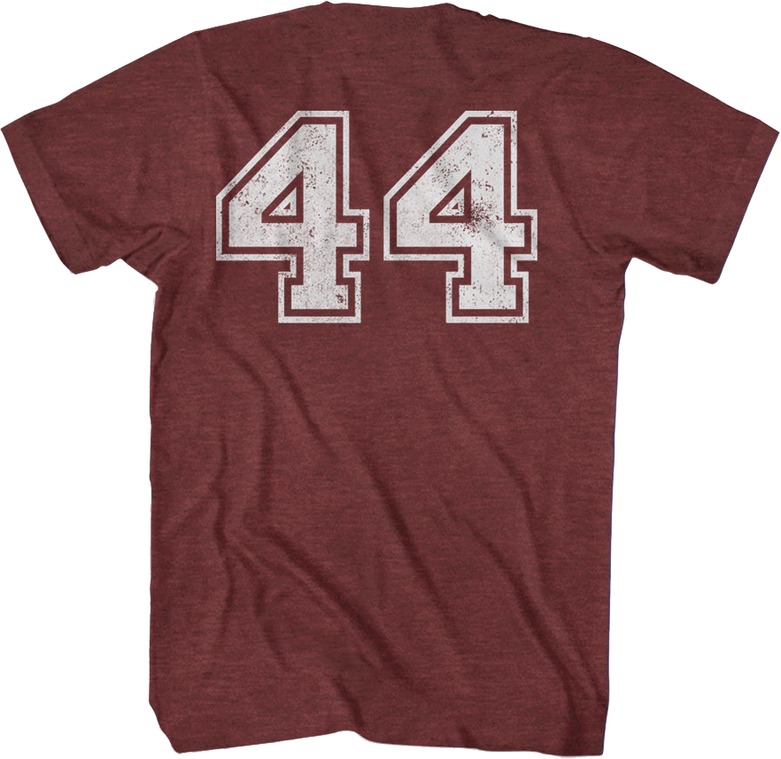 Front & Back Football Jersey Forrest Gump T-Shirt