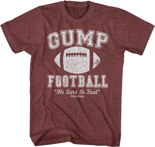 Front & Back Football Jersey Forrest Gump T-Shirt