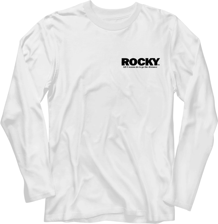 Front & Back Go The Distance Rocky Long Sleeve Shirt