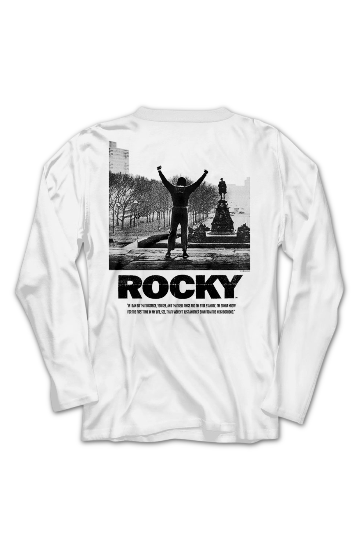 Front & Back Go The Distance Rocky Long Sleeve Shirt