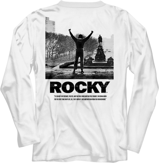 Front & Back Go The Distance Rocky Long Sleeve Shirt