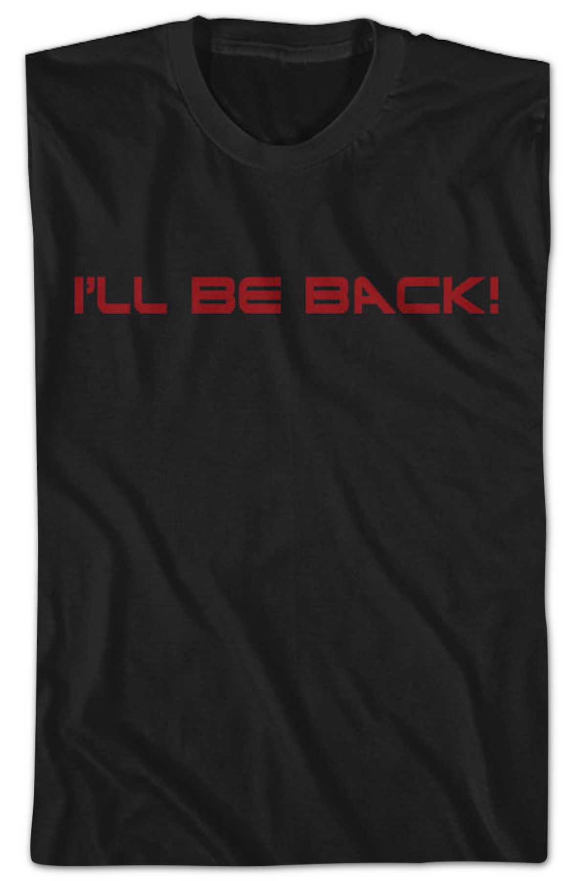 Front & Back I'll Be Back Terminator T-Shirt