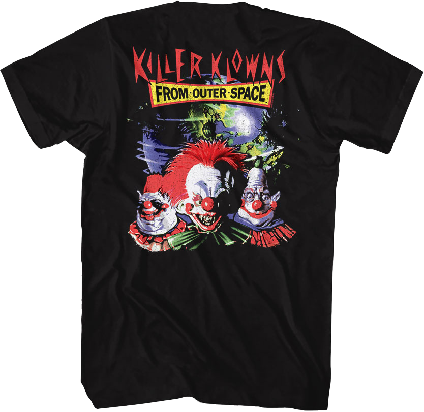 Front & Back Killer Klowns From Outer Space T-Shirt