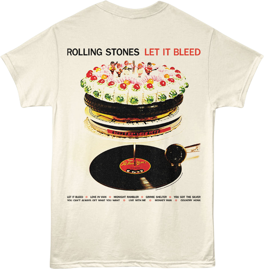 Front & Back Let It Bleed Rolling Stones T-Shirt