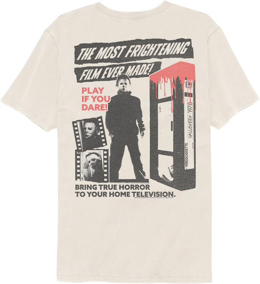 Front & Back True Horror Halloween Comfort Colors Brand T-Shirt