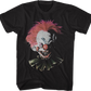 Front & Back Retro Alien Bozos Killer Klowns From Outer Space T-Shirt