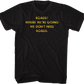 Front & Back We Don't Need Roads Back To The Future T-Shirt