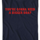 Front & Back You're Gonna Need A Bigger Boat Jaws T-Shirt
