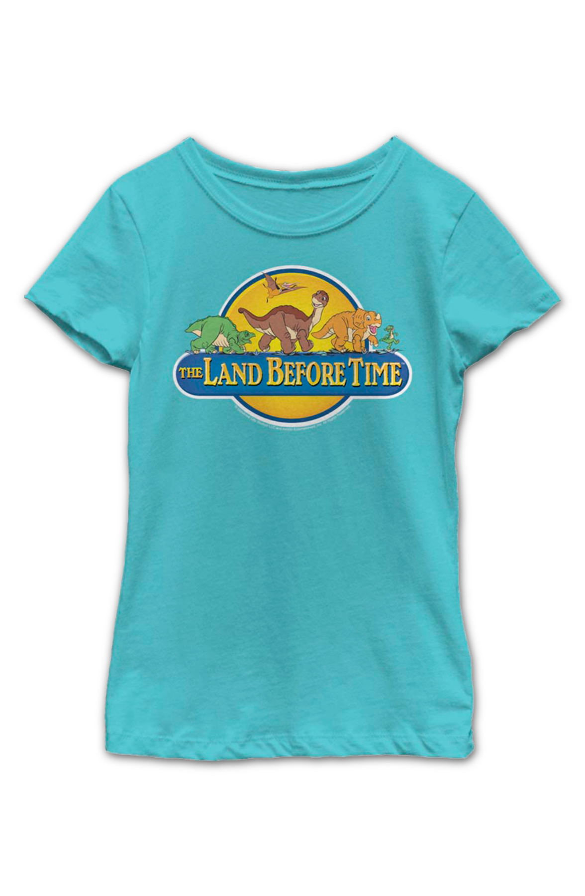 Girls Youth Classic Logo Land Before Time Shirt