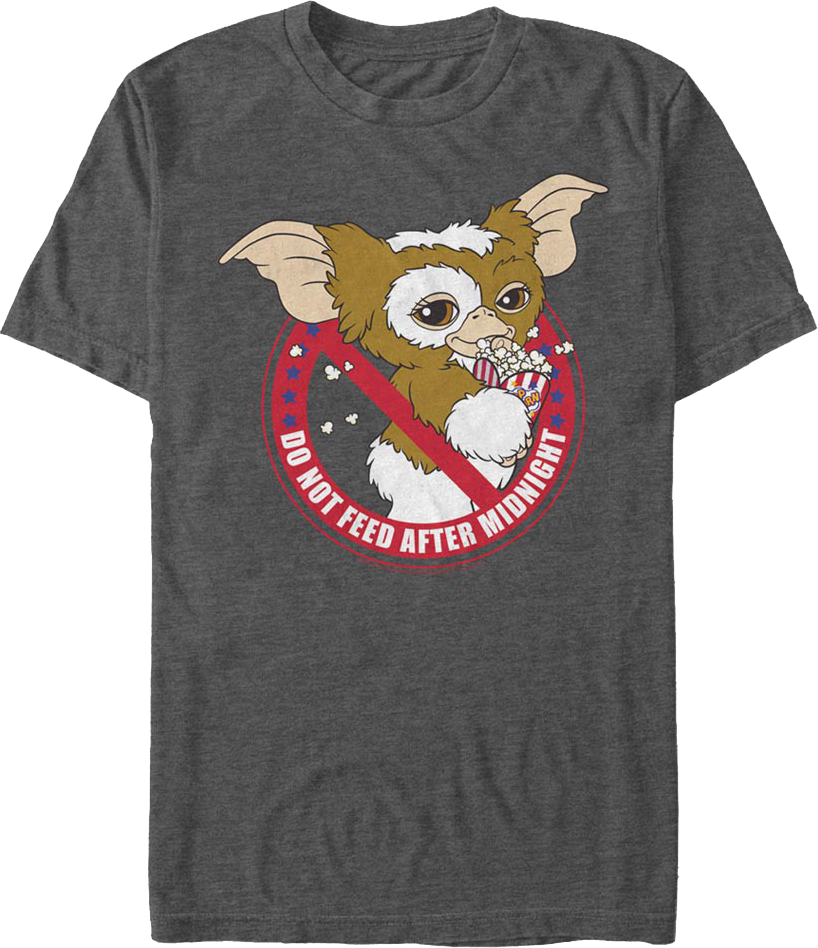 Gizmo Do Not Feed After Midnight Gremlins T-Shirt