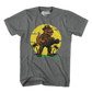 Graphite Heather Simple Sexual Tyrannosaurus T-Shirt