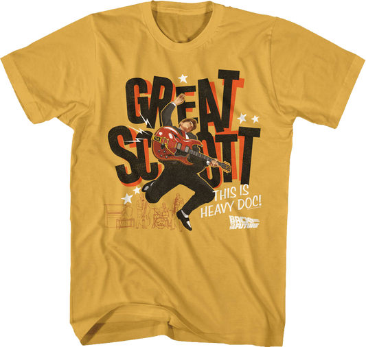 Great Scott Guitar Solo Back To The Future T-Shirt