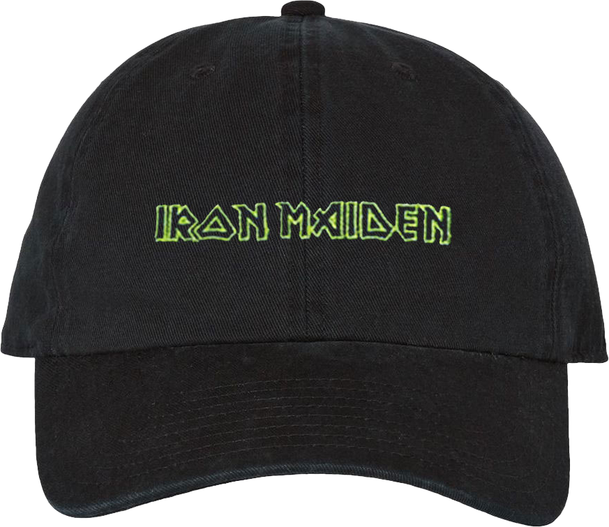 Green Logo Iron Maiden Dad Hat