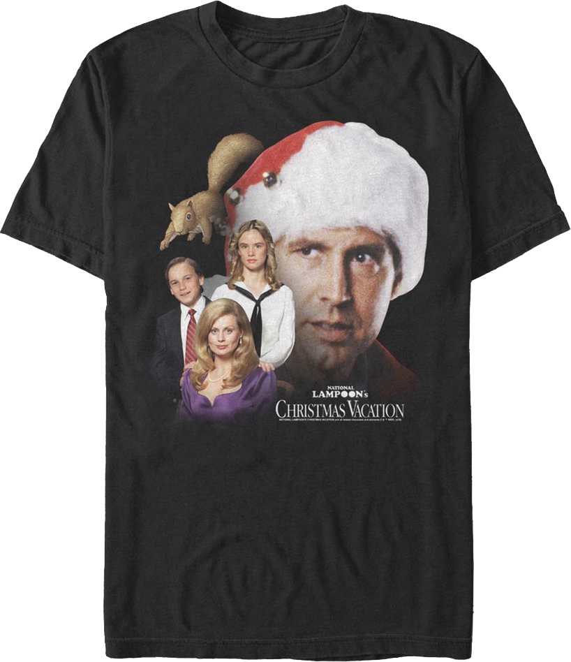 Griswold Collage Christmas Vacation T-Shirt