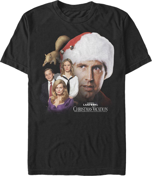 Griswold Collage Christmas Vacation T-Shirt