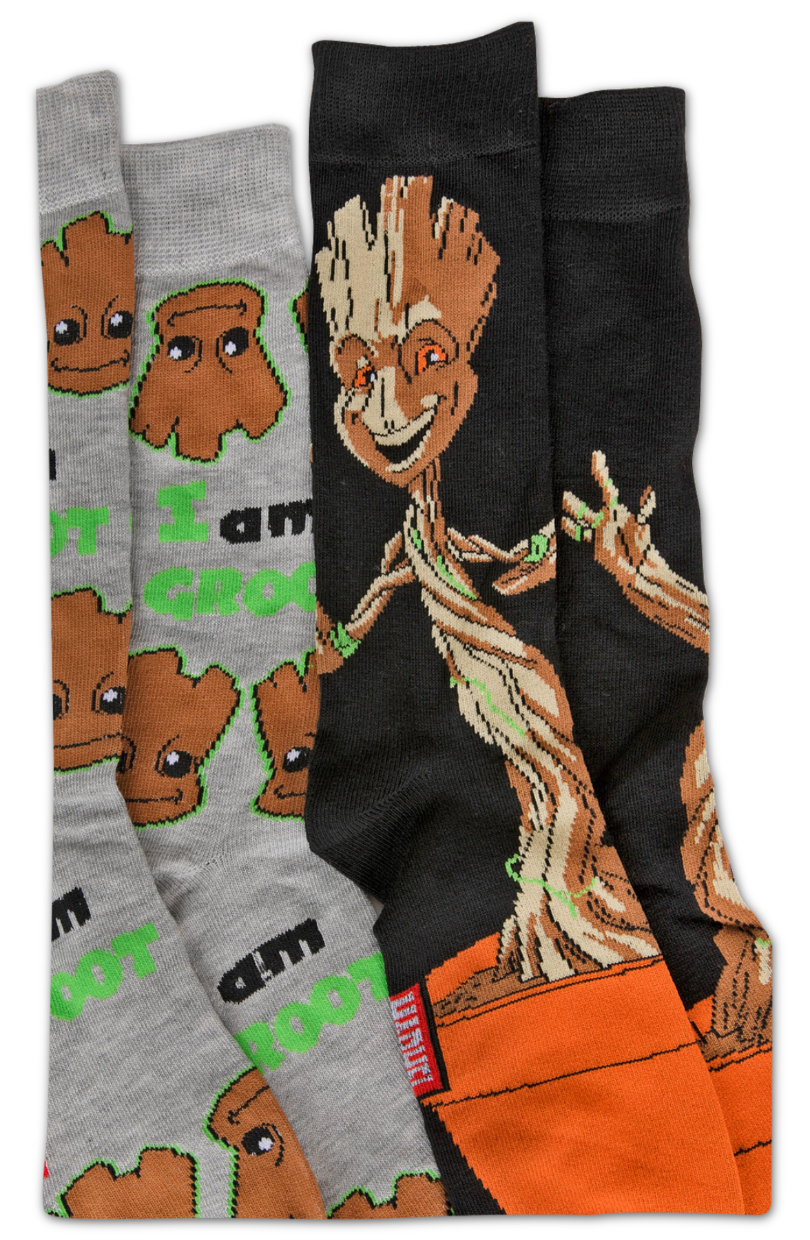 Groot 2-Pack Marvel Comics Socks