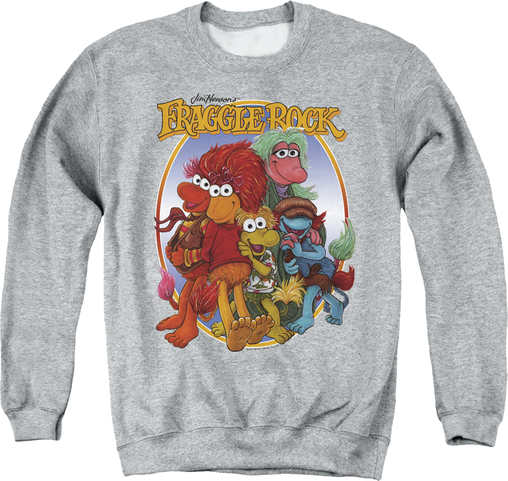 Group Hug Fraggle Rock Sweatshirt