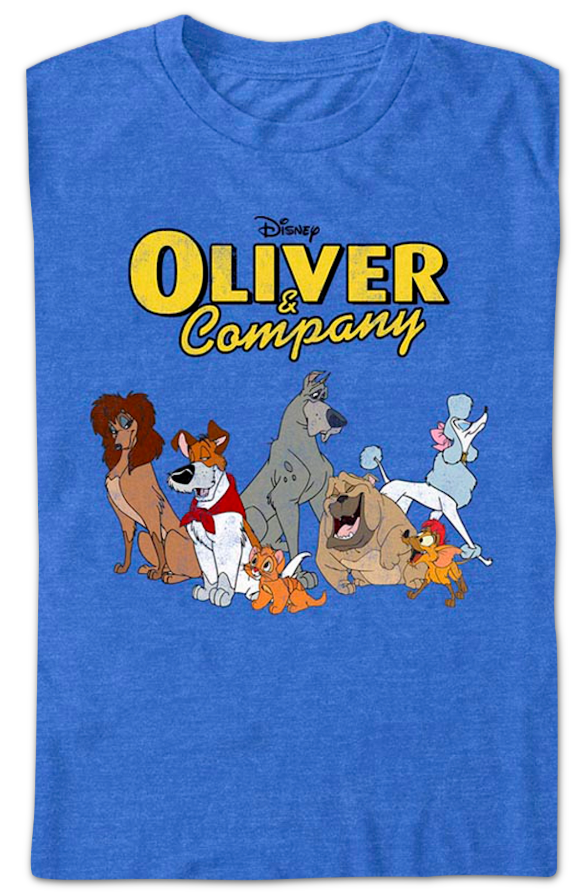 Group Photo Oliver and Company Disney T-Shirt