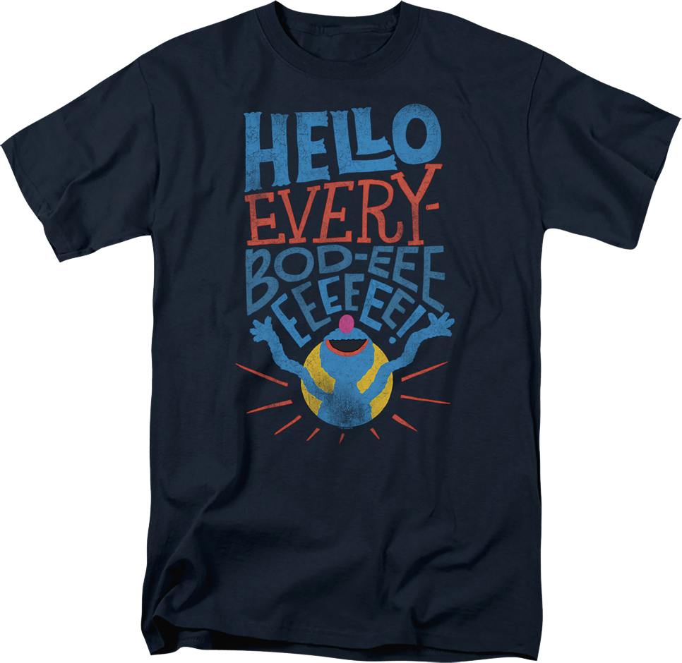 Grover Hello Sesame Street T-Shirt
