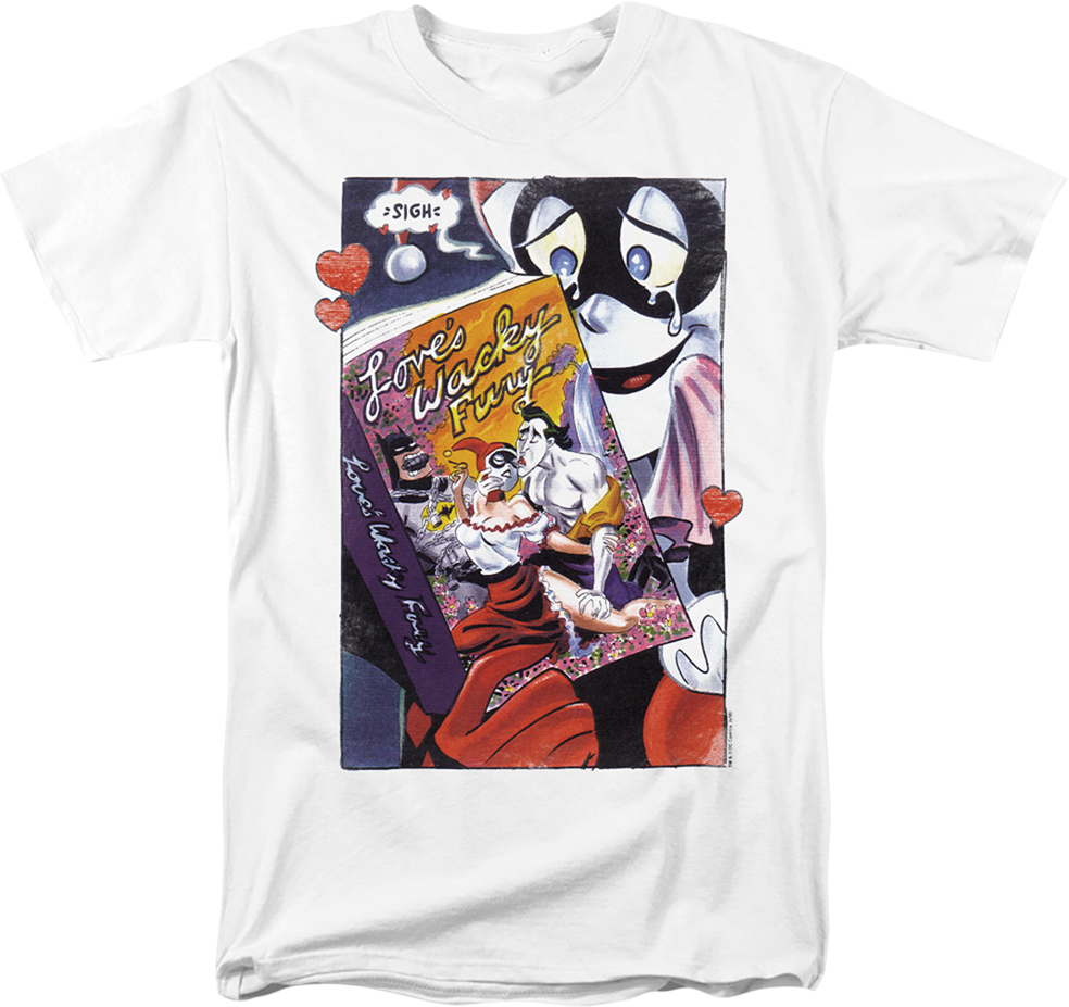 Harley Quinn Love's Wacky Fury DC Comics T-Shirt