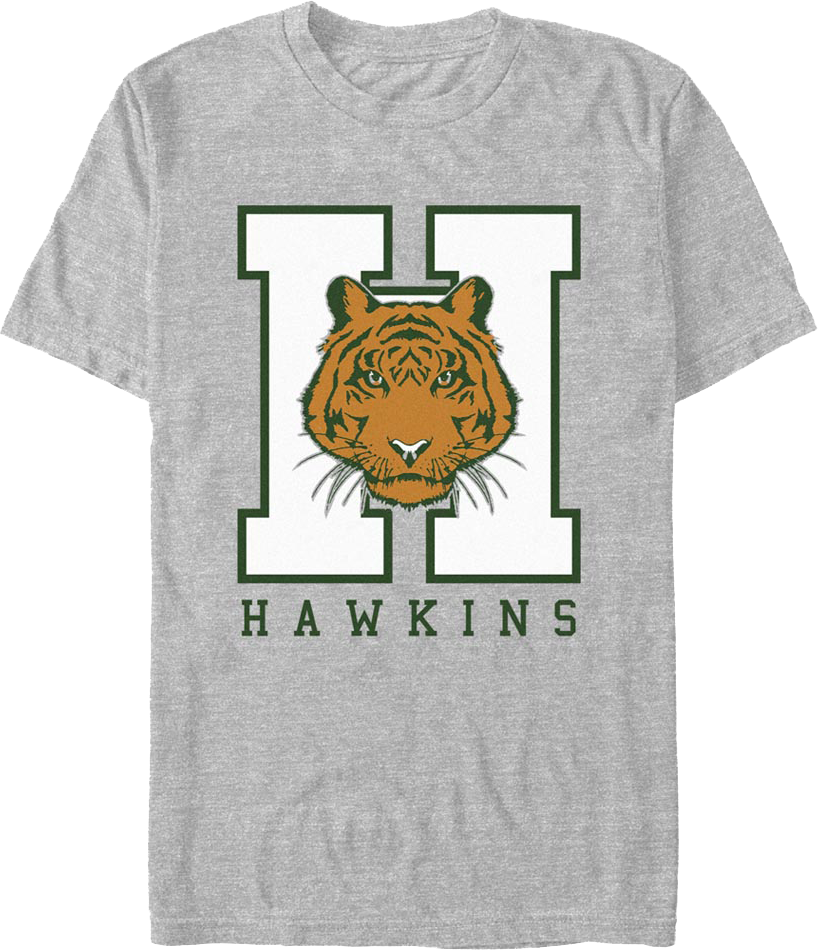 Hawkins Tigers Logo Stranger Things T-Shirt
