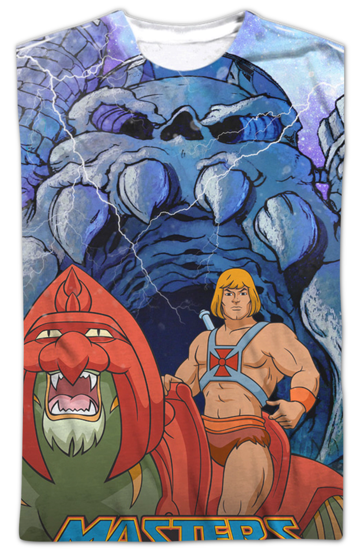 He-Man and Battle Cat Masters of the Universe T-Shirt