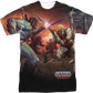 He-Man and Skeletor Battle Sublimation Shirt