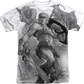 He-Man Black and White Collage Masters of the Universe T-Shirt
