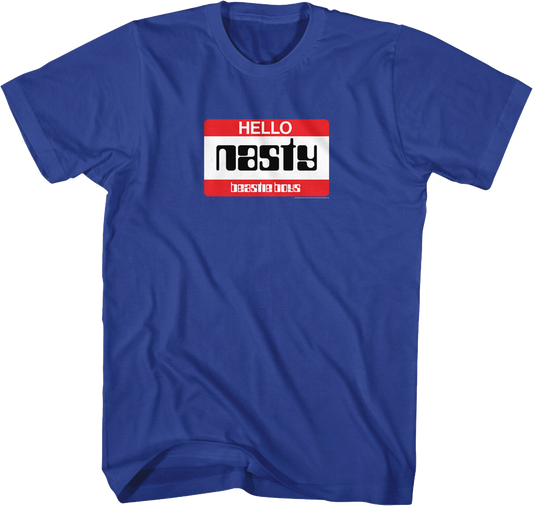 Hello Nasty Name Tag Beastie Boys T-Shirt