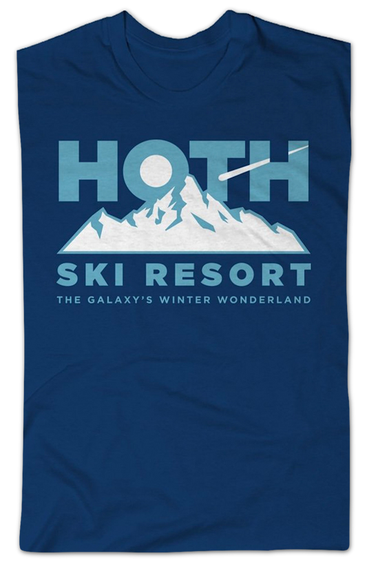 Hoth Ski Resort Star Wars T-Shirt
