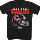 Houston Gamblers Logo & Helmet USFL T-Shirt