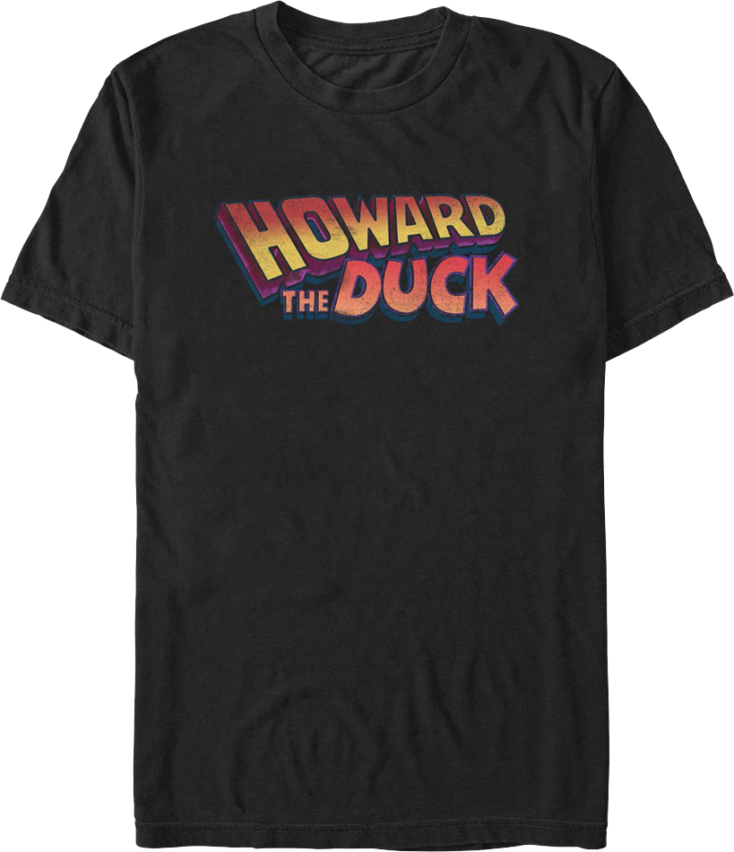 Howard The Duck Logo Marvel Comics T-Shirt