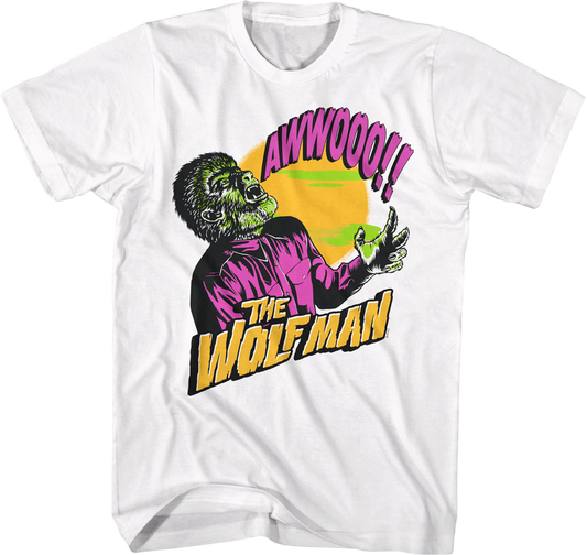 Howling Wolf Man T-Shirt