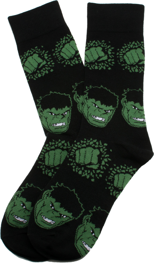 Hulk Punch Marvel Comics Socks