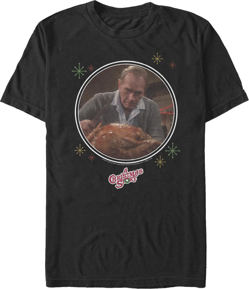 Hungry Old Man Christmas Story T-Shirt