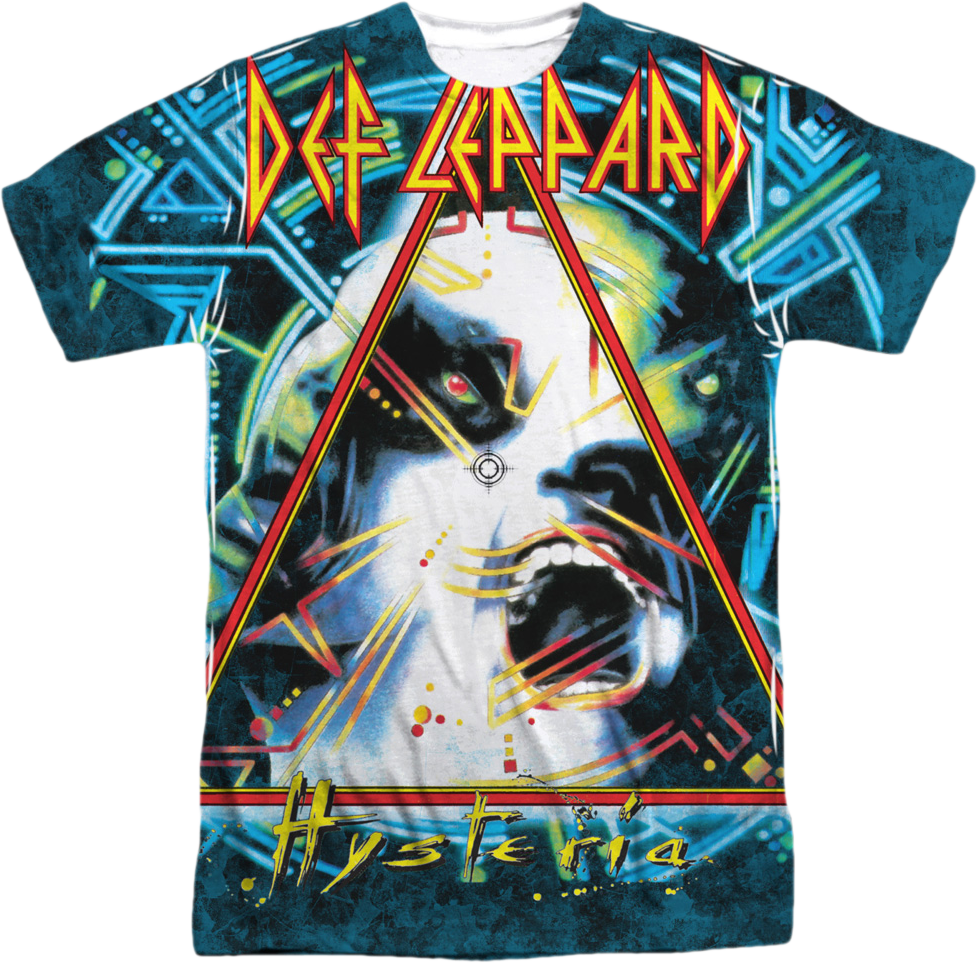 Hysteria Def Leppard Sublimation Shirt